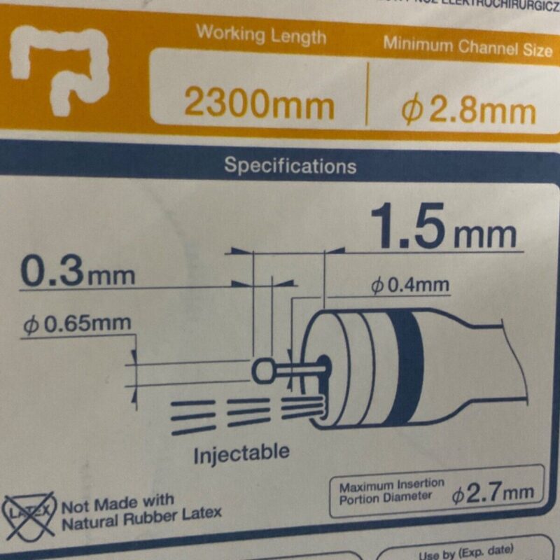 Olympus KD-655U 2300MM x 2.8MM Dual J Instrument- New Sealed/Training