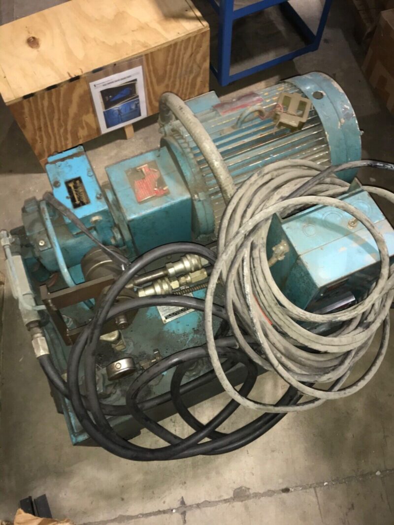 Western Fluid Power Corp 15HP 15GPM 40 Galon Hydraulic Power Unit - Image 4