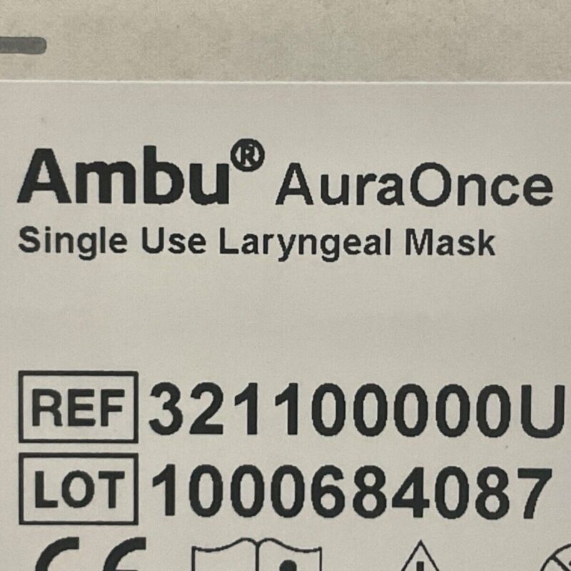 Ambu 321100000U Single Use Mask New/Sealed 05/2025 Box of 10pc