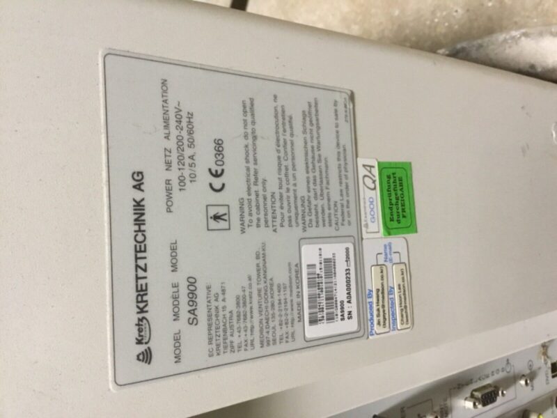 MEDISON SA9900 3D Ultrasound less Monitor - Image 3