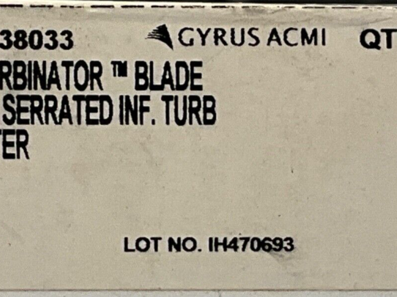Gyrus ACMI 70138033 Turbinator Blade 2MM Diameter ( 1 Piece )