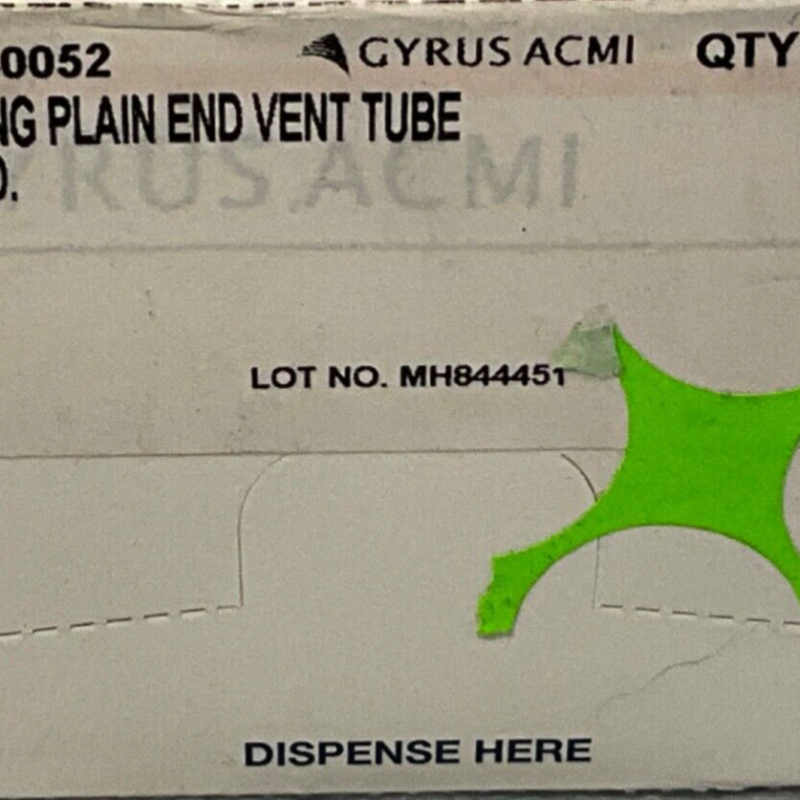 Gyrus ACMI 240052 Vent Tube 1.14MM ( Training )