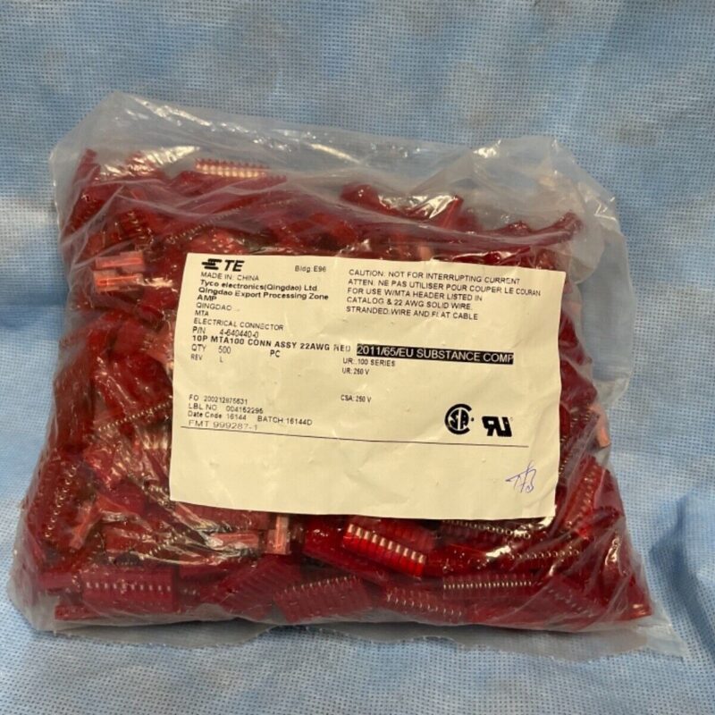 TE Connectivity 4-640440-0 Headers & Wire Housings 10P 22AWG TIN CLSD