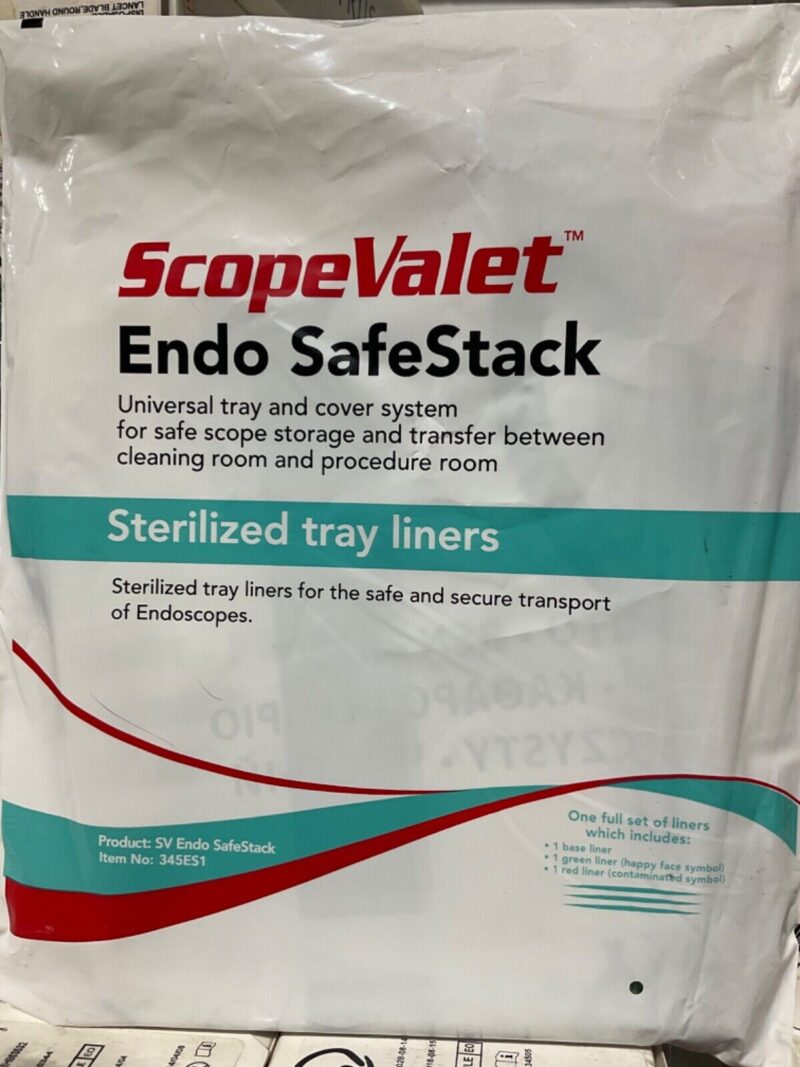 Ruhof ScopeValet Endo SafeStack Sterilized Tray Liners 345ES1