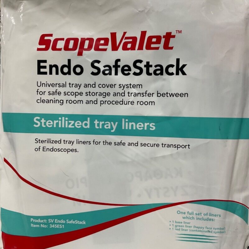 Ruhof ScopeValet Endo SafeStack Sterilized Tray Liners 345ES1