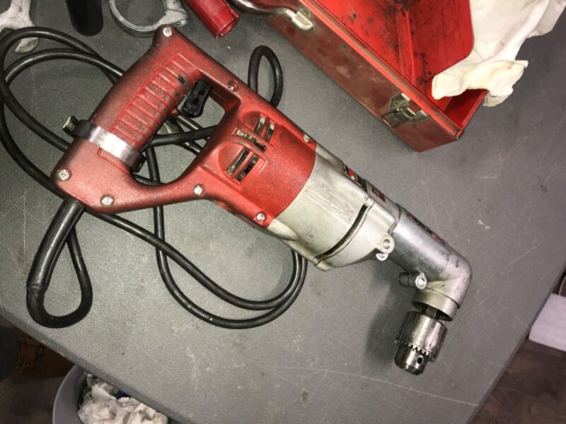 Milwaukee Tool 1/2" Heavy Duty Angle Drill 1101-1 With 48-06-287 Attachment - Image 6