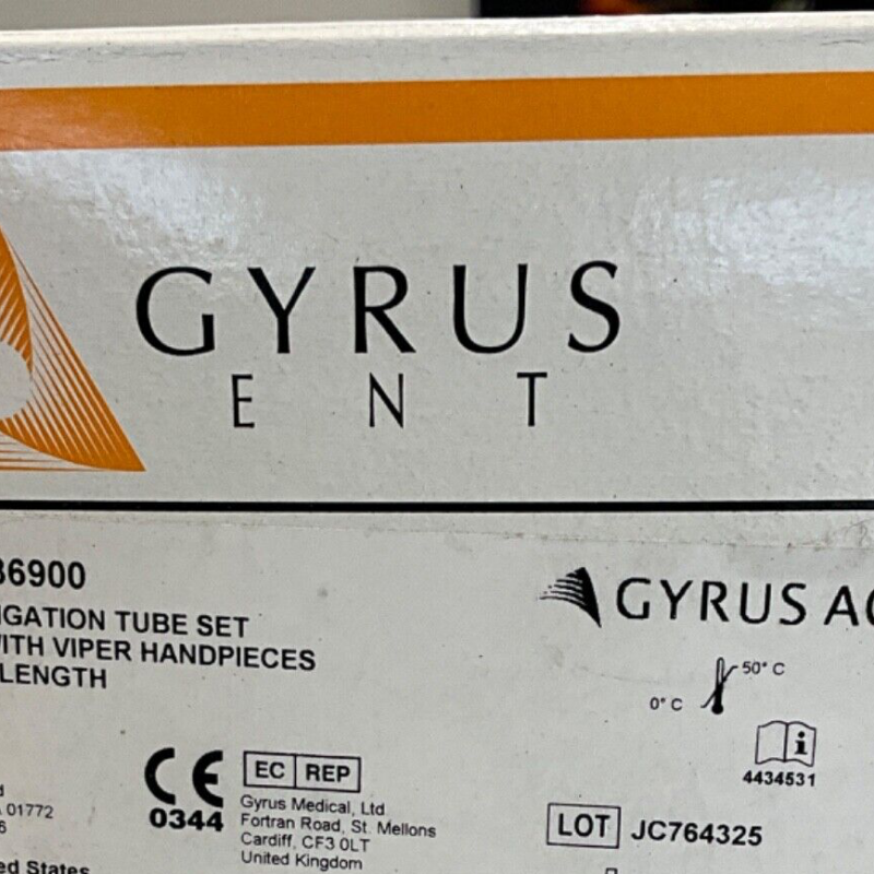 Gyrus ACMI 70336900 Diego Tube Set 2029 Box of 6 Pieces!