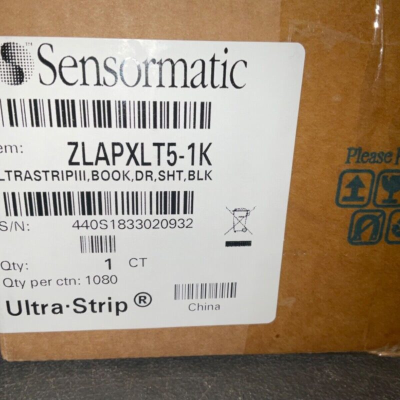 Sensormatic APX Security Label Sheets - BLACK 1000 PCS MODEL ZLAPXLT5-1K