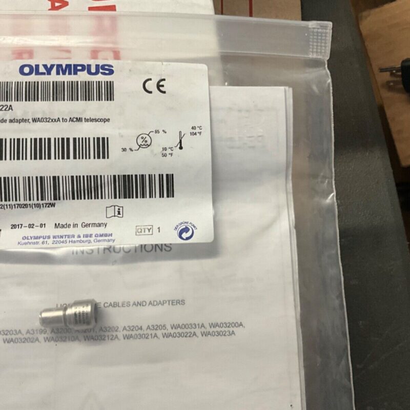 OLYMPUS WA03022A LIGHT GUIDE ADAPTOR NEW!!!