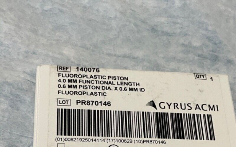 Gyrus ACMI 140076 Fluoroplastic Piston 2029