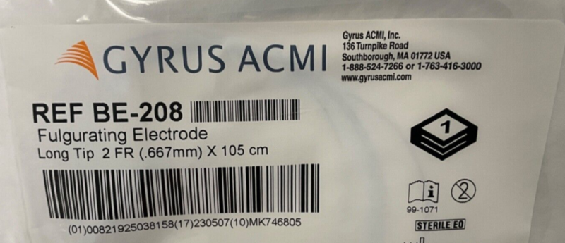 Gyrus ACMI BE-208 Fulgurating Electrode Long Tip Training