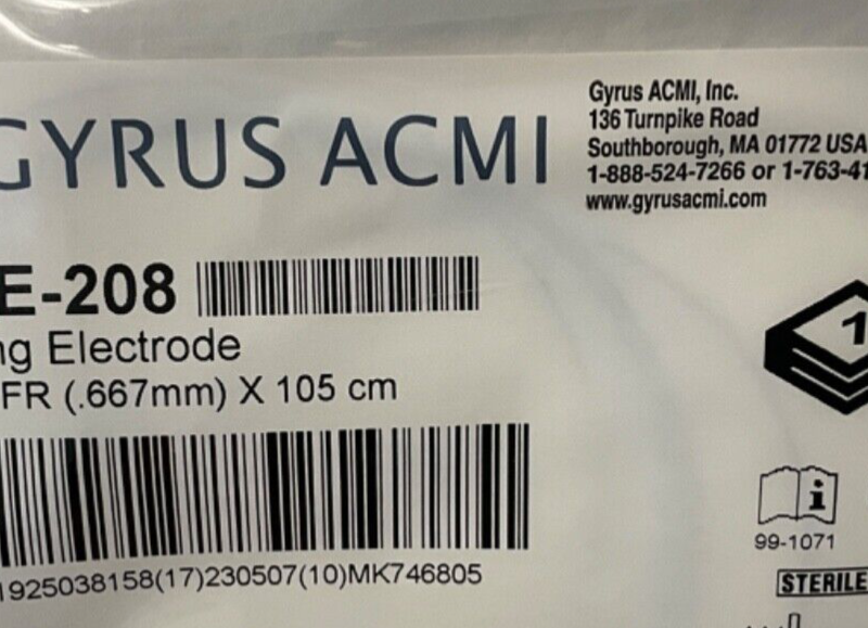 Gyrus ACMI BE-208 Fulgurating Electrode Long Tip Training