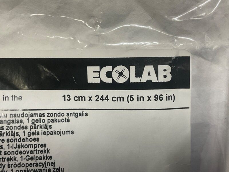 Microtek EcoLab PC3787 Probe Cover 13cm x 244cmNew/Sealed 2027