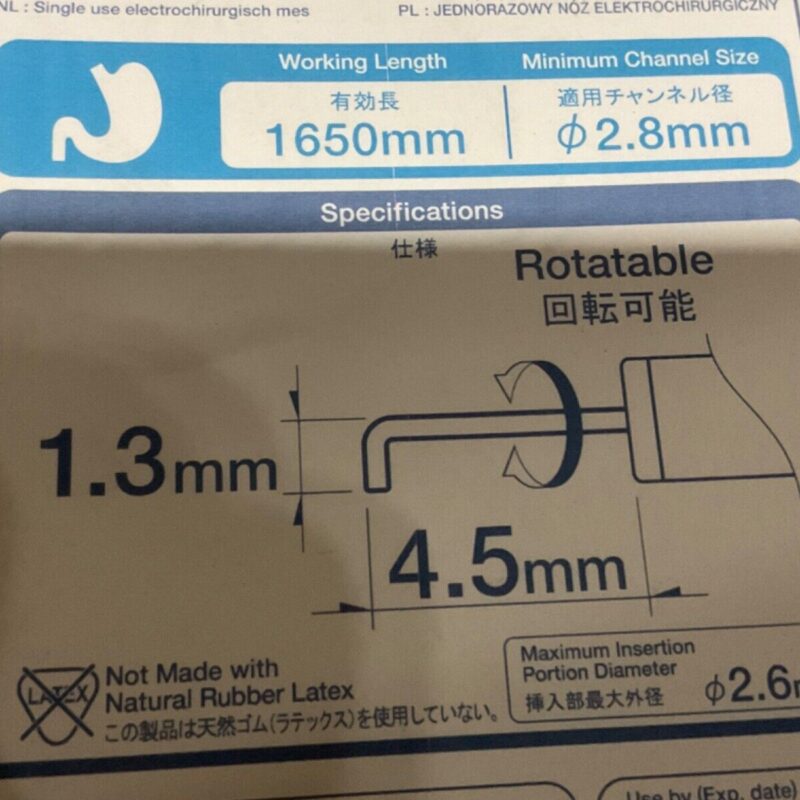 Olympus KD-640L Triangle Tip 2.8MMx165CM - New Sealed/Training