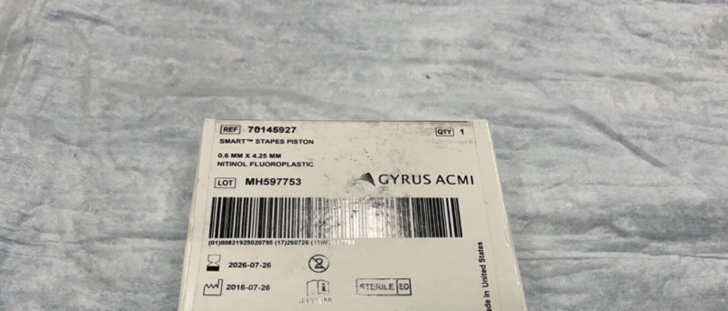 Gyrus ACMI 70145927 Smart Stapes Piston 2026