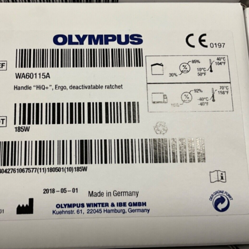 OLYMPUS WA60115A Handle HiQ + A60800A Shaft HiQ + WA64330A Jaws HiQ