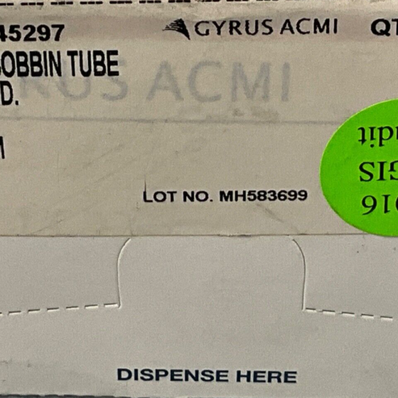 Gyrus ACMI 145297 Ventilation Tube 1.27MM ( Training )